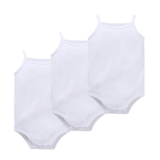 Kavkas Baby Girls Boys Bodysuit 100% Cotton 1 pcs 2 pcs 3 pcs Sling Vest Design Newborn Clothes