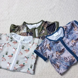 Short Sleeves Duck Designs Zippie