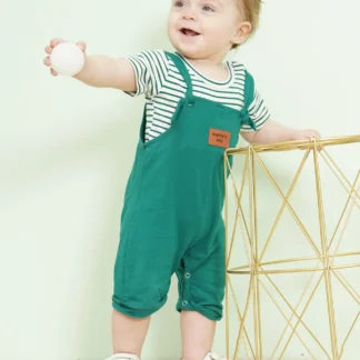 Short Sleeve Romper Bodysuit Overall
