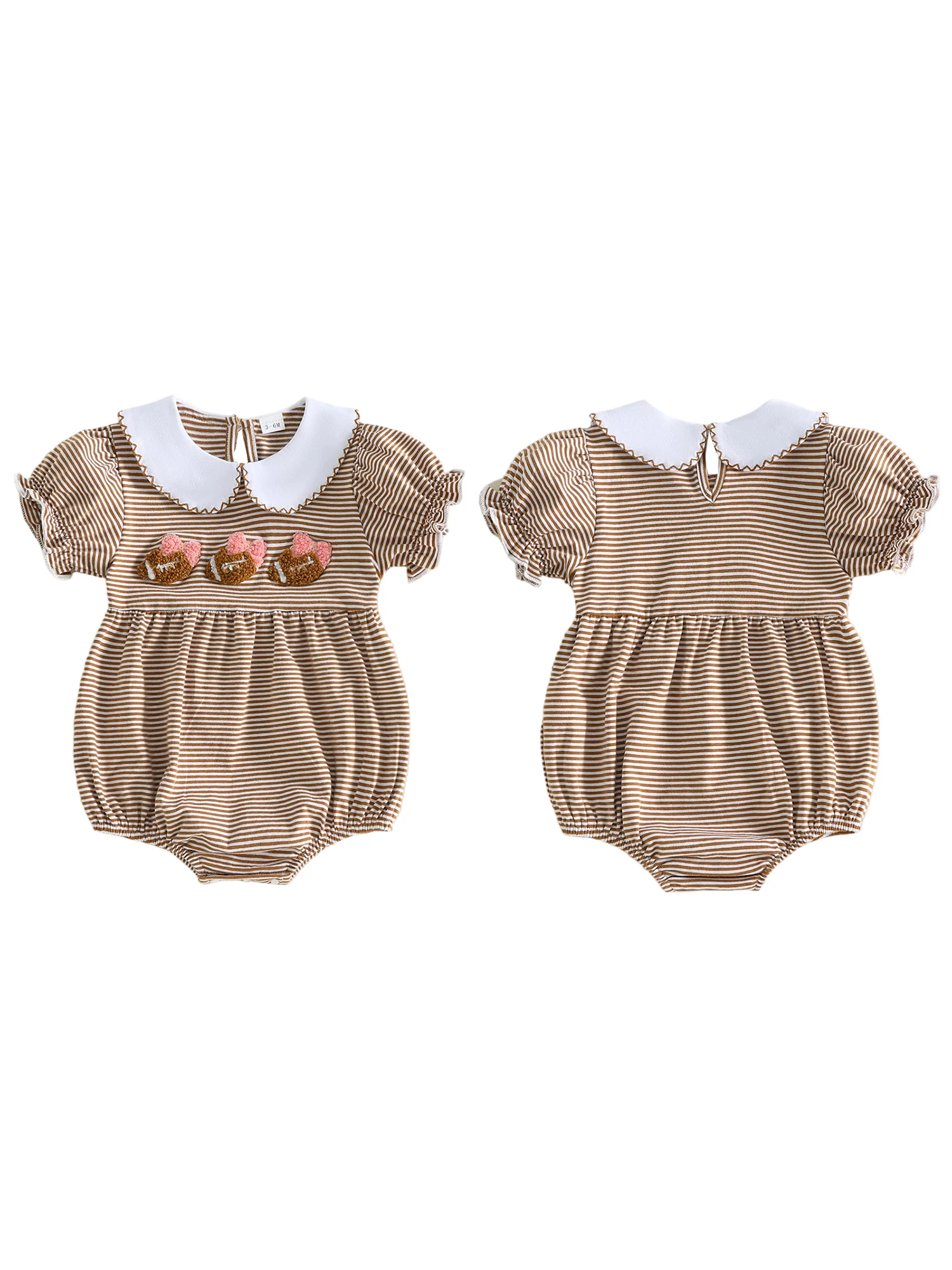 Football Bubble Romper - Image 2