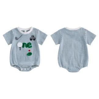Golf Embroidery ONE Onesie