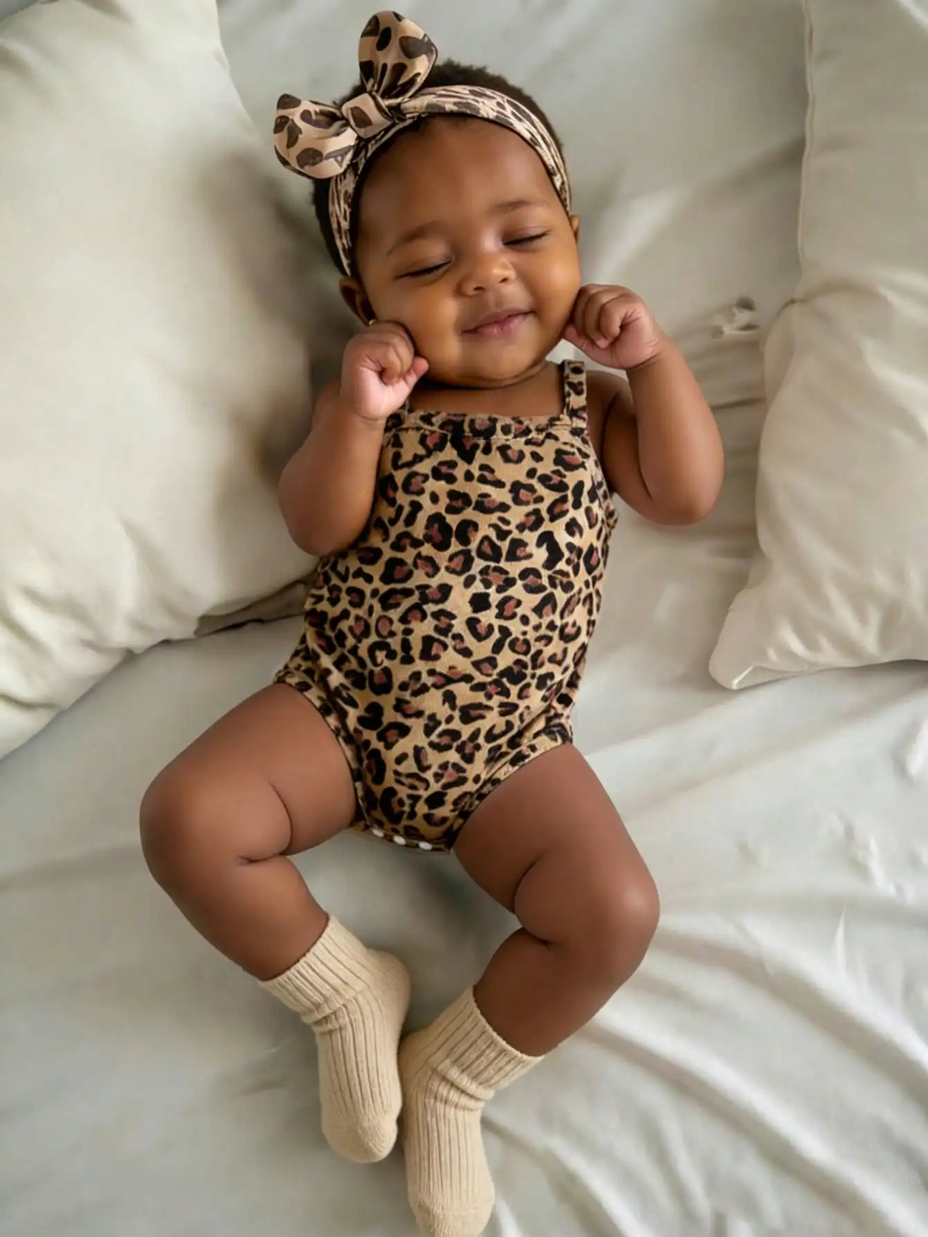 Leopard Print Romper