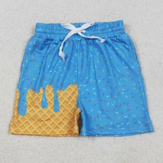 Ice Cream Drip Summer Shorts